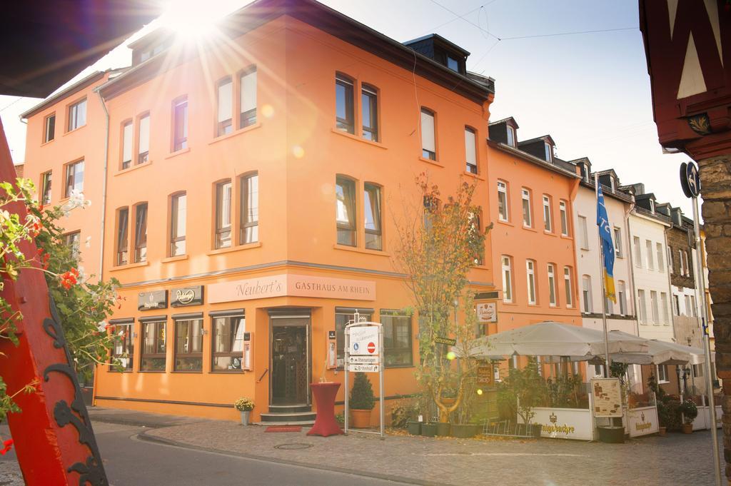 Hotel Neubert'S Gasthaus Am Rhein Lahnstein Esterno foto